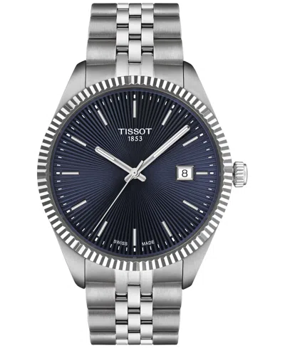Tissot Men's Swiss Ballade Stainless Steel Bracelet Watch 40mm In No Color