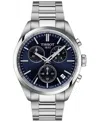 Tissot Men's Swiss Chronograph Pr 100 Stainless Steel Bracelet Watch 40mm In No Color