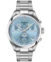Tissot Men's Swiss Chronograph Pr 100 Stainless Steel Bracelet Watch 40mm In No Color
