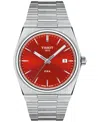 Tissot Men's Swiss Prx Quartz Stainless Steel Bracelet Watch 40mm