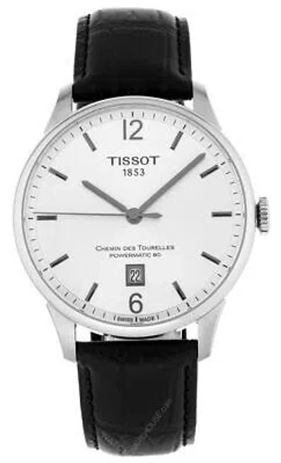 Pre-owned Tissot Men's T-classic Chemin Des Tourelles Automatic Watch - T0994071603700