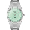 Tissot Men's Swiss Prx Stainless Steel Bracelet Watch 40mm In Green