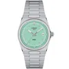 Tissot Men's T-classic Prx Light Green Dial Watch In Green