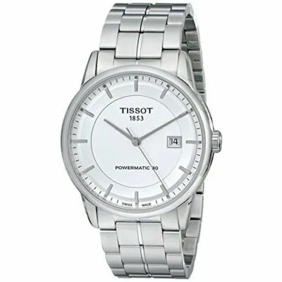 Pre-owned Tissot Men's Tist0864071103100 Luxury Analog Display Swiss Automatic Silver