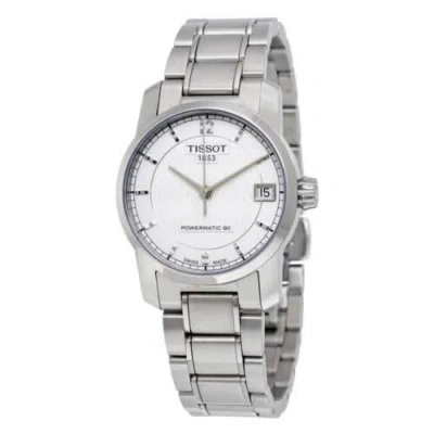 Pre-owned Tissot Men's Titanium Automatic Watch T0874074403700