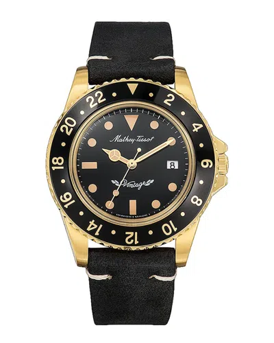 Tissot Men's Vintage Watch In Black