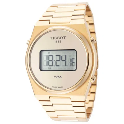 Tissot Unisex Prx Watch In Gold