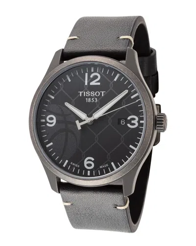 Tissot Men's 42mm Quartz Watch In Black