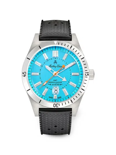 Tissot Mergulhador 41mm Watch In Blue