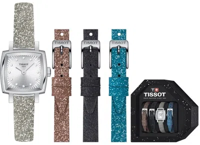 Tissot Mod. Lovely W-diamonds Special Pack + 3 Extra Straps In Multi