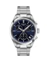 Tissot Pr 100 Chronograph, 40mm In Blue/silver