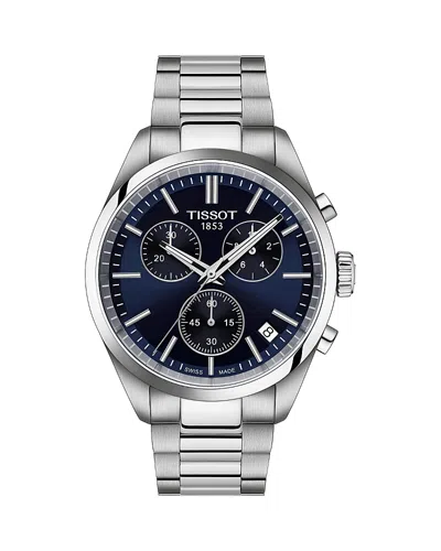 Tissot Pr 100 Chronograph, 40mm In Metallic