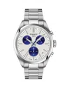 Tissot Pr 100 Chronograph, 40mm In Silver