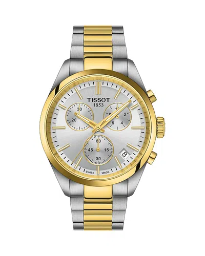 Tissot Pr 100 Chronograph, 40mm In Silver