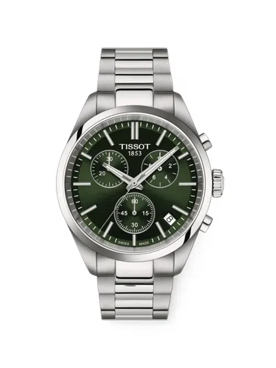 Tissot Pr 100 Chronograph 40mm Watch In Metallic
