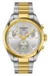 Tissot Pr 100 Chronograph, 40mm In Silver