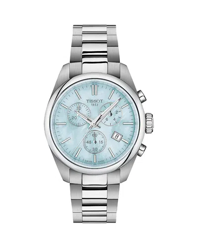 Tissot Pr 100 Chronograph Watch, 36mm In Silver