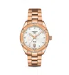 Tissot Pr 100 Classic Watch, 36mm In Rose Gold/white