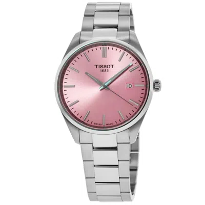 Tissot Pr 100 Quartz 34mm Pink Dial Steel Women's Watch T150.210.11.331.00
