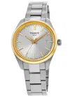 Tissot Pr 100 Quartz 34mm Silver Dial Two-tone Steel Women's Watch T150.210.21.031.00 In Silver