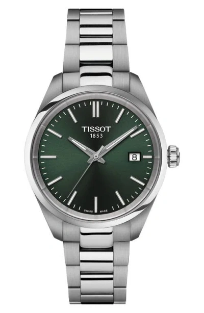 Tissot Pr 100 Quartz Bracelet Watch, 34mm In Green