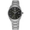 Tissot Pr 100 Quartz Green Dial Stainless Steel Men's Watch T150.410.11.091.00 In Green