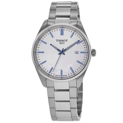 Tissot Pr 100 Quartz Jungfrau Special Edition Silver Dial Steel Men's Watch T150.410.11.031.00 In Metallic