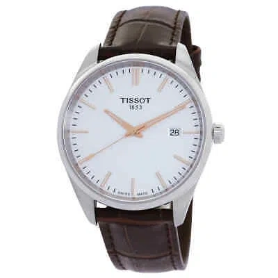 Pre-owned Tissot Pr 100 Quartz Silver Dial Men's Watch T1504101603100