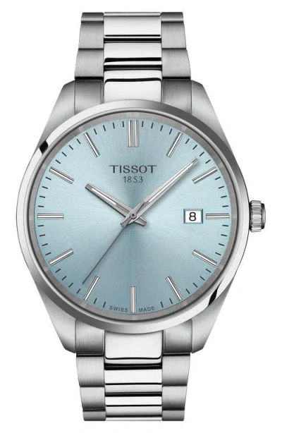 Tissot Pr100 Quartz Bracelet Watch, 40mm In Metallic