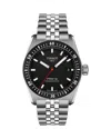 Tissot Pr516 Powermatic 80 Watch, 38mm In Black/silver
