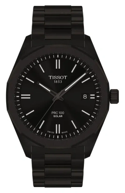 Tissot Prc 100 Solar Quartz Bracelet Watch, 39mm