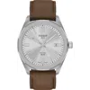 Tissot Prc 100 Solar Quartz Leather Strap Watch, 39mm