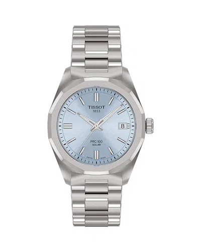 Tissot Prc 100 Solar Quartz Watch, 34mm In Multi