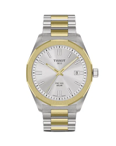 Tissot Prc 100 Watch, 39mm In Silver
