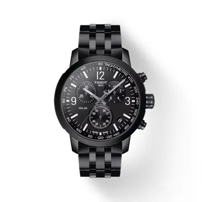 Pre-owned Tissot Prc 200 Chronograph Men's Watch T1144173305700