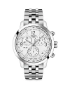 Tissot Prc 200 Chronograph Quartz Silver Dial Mens Watch T114.417.11.037.00 In Silver