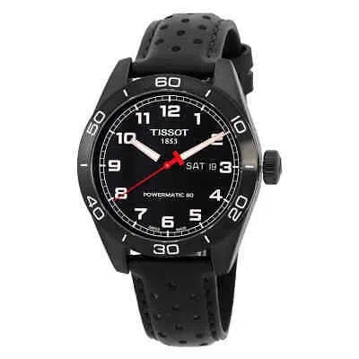 Pre-owned Tissot Prs 516 Automatic Black Dial Men's Watch T1314303605200