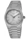 Tissot Prx 35mm Quartz Mother Of Pearl Dial Steel Women's Watch T137.210.11.111.00 In Multi