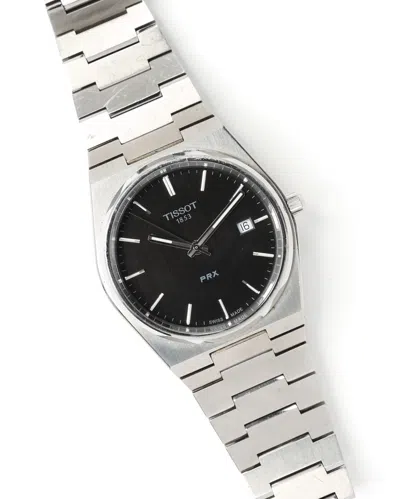 Tissot Prx 40mm Quartz Watch In Silver