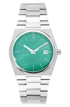 Tissot Prx Auto Powermatic 80 Bracelet Watch, 40mm In Silver/light Green