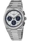 Tissot Prx Automatic Chronograph White Dial Steel Men's Watch T137.427.11.011.01 In White