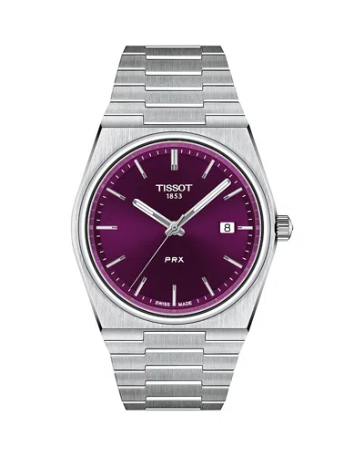 Tissot Prx Automatic Watch, 40mm In White