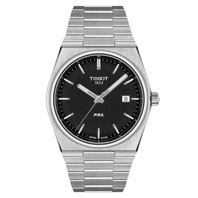 Pre-owned Tissot Prx Black Dial Watch T137.410.11.051.00