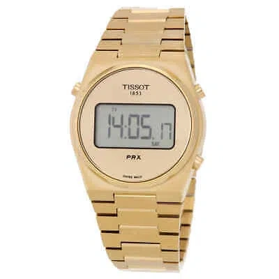 Pre-owned Tissot Prx Champagne Unisex Adults Watch - T137.263.33.020.00