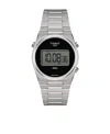Tissot Prx 39mm Black Digital Dial Steel Men's Watch T137.463.11.050.00 In Gray