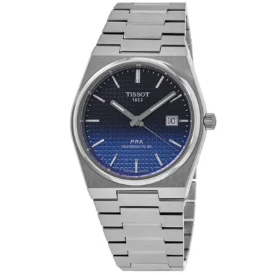 Tissot Prx Powermatic 80 40mm Automatic Blue Dial Steel Men's Watch