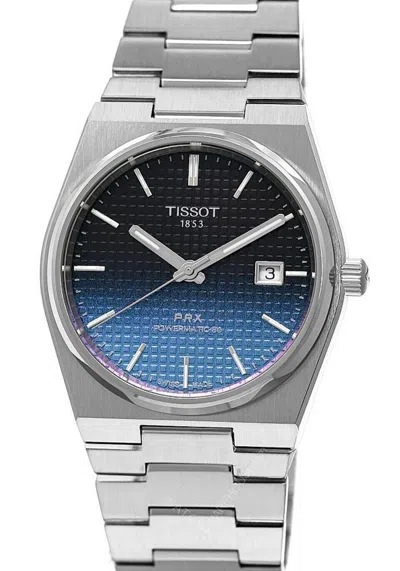 Pre-owned Tissot Prx Powermatic 80 40mm Automatic Men's Watch T137.407.11.051.01