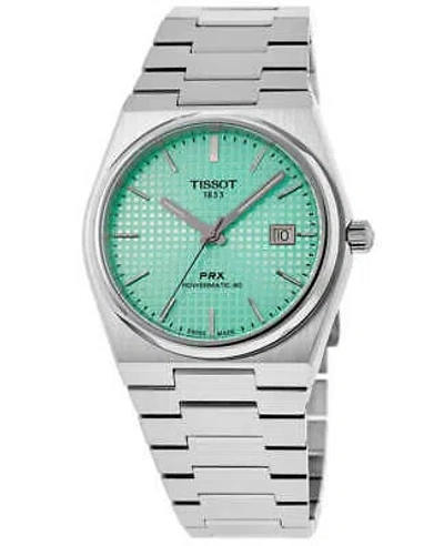 Pre-owned Tissot Prx Powermatic 80 Automatic Light Men's Watch T137.407.11.091.01