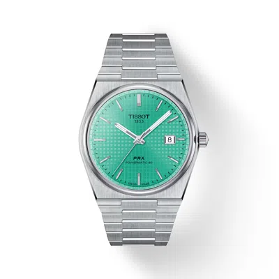 Pre-owned Tissot Prx Powermatic 80 40mm Watch T137.407.11.091.01