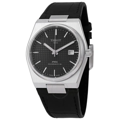 Tissot Prx Powermatic 80 Automatic Black Dial Men's Watch T1374071605100